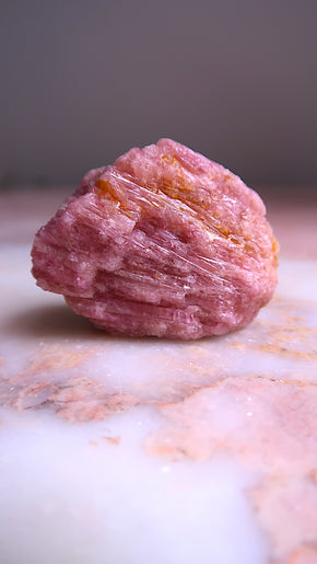 Raw Pink Tourmaline
