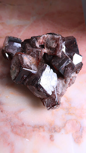 Rare XL Chocolate Calcite Cluster