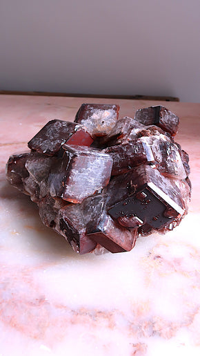 Rare XL Chocolate Calcite Cluster