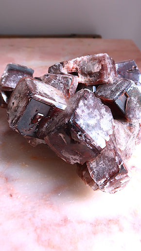 Rare XL Chocolate Calcite Cluster