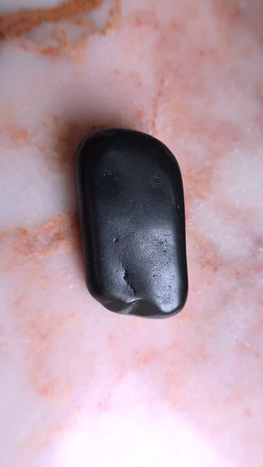 Black Shungite Pebble