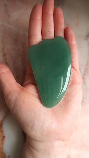 Aventurine Gua Sha Massage Tool