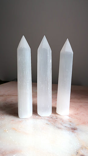 Selenite Points