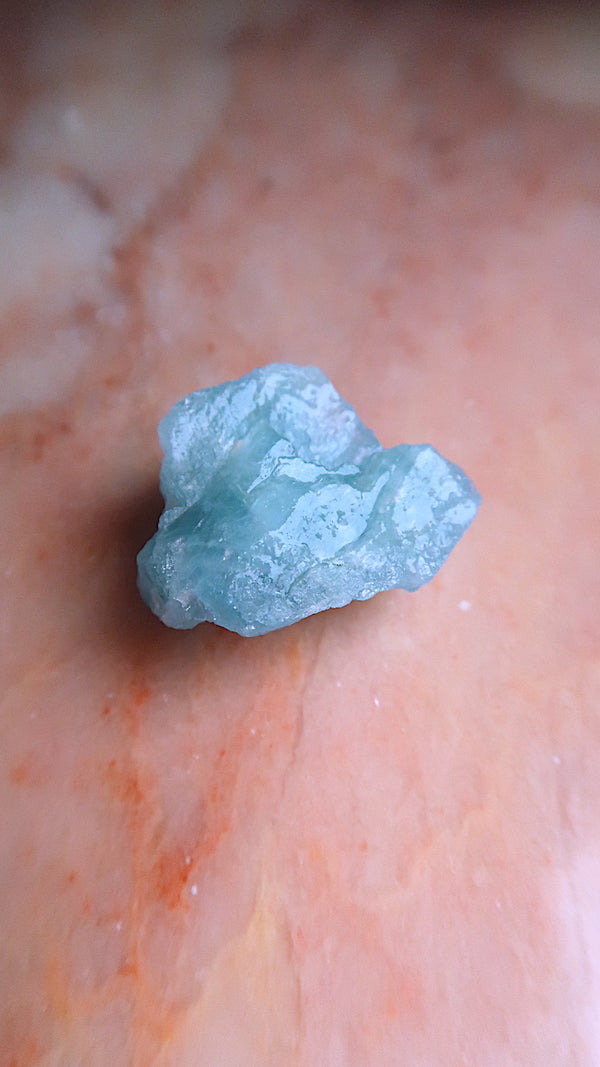 Raw Premium Aquamarine