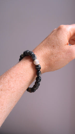 Silver Tree Jasper Bracelet
