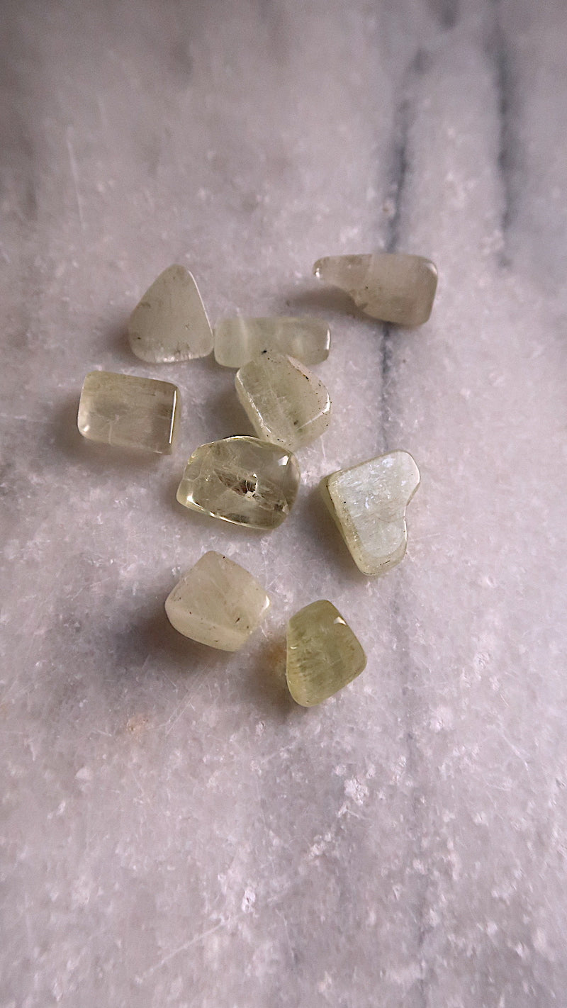 Premium Hiddenite Tumble