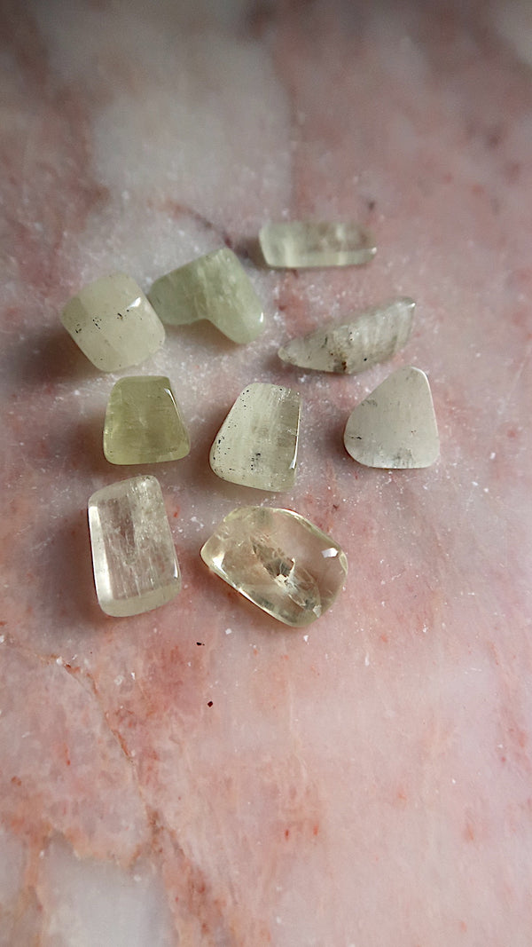 Premium Hiddenite Tumble