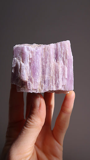 Raw Pink Kunzite