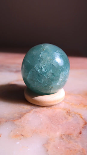 Premium Aquamarine Sphere