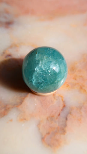 Premium Aquamarine Sphere