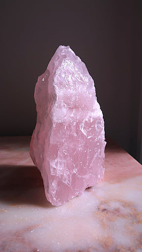 Large Raw Rose Quartz