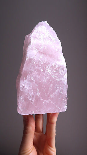 Large Raw Rose Quartz
