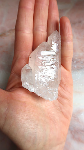 Raw Clear Quartz (triple points)