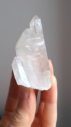 Raw Clear Quartz (triple points)