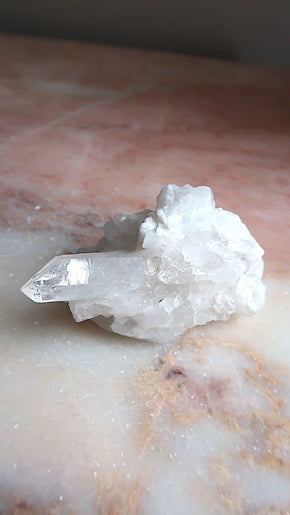 Raw Clear Quartz Cluster