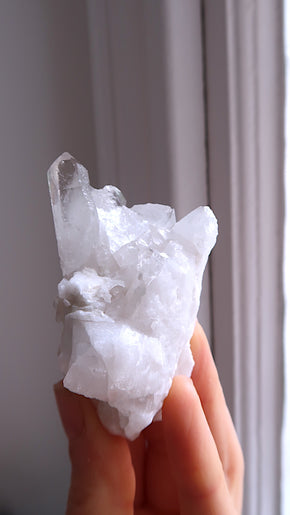 Raw Clear Quartz Cluster