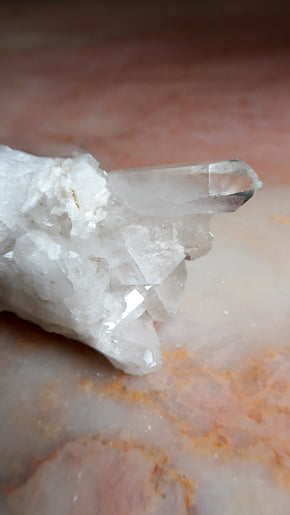Raw Clear Quartz Cluster