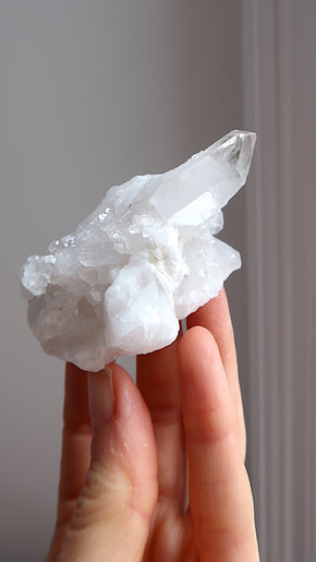 Raw Clear Quartz Cluster