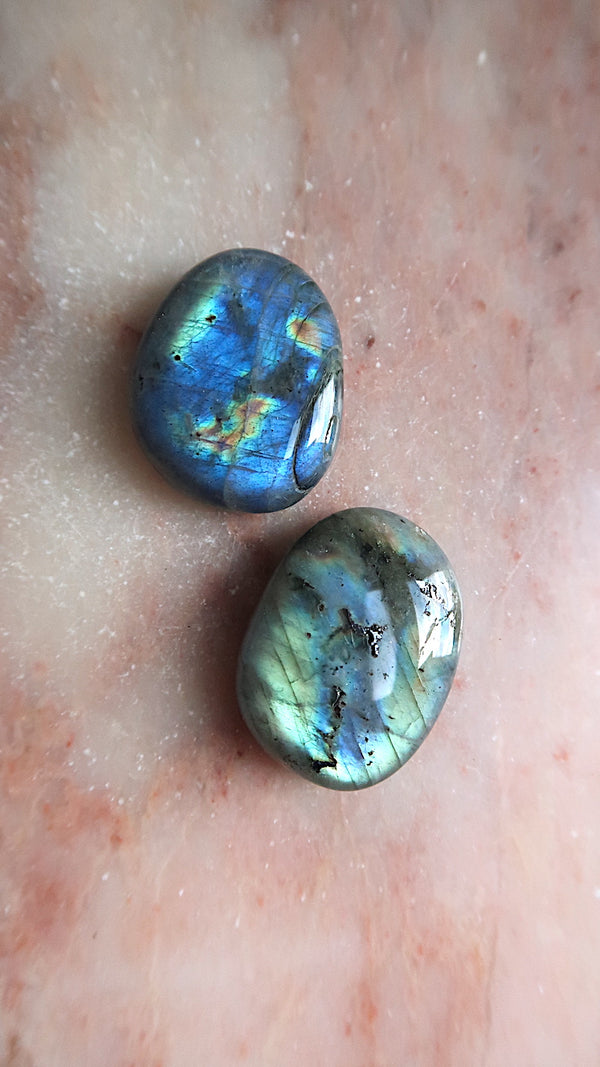 Labradorite Palm Stone