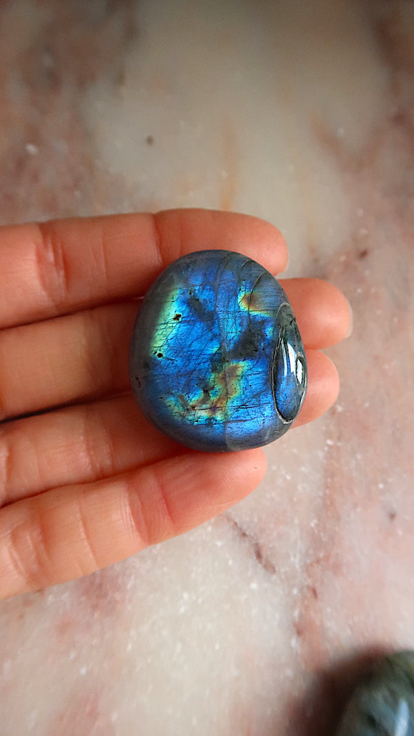 Labradorite Palm Stone