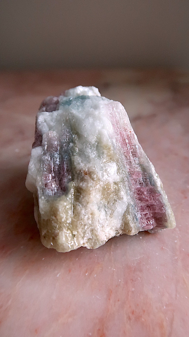 Pink, Blue Green Tourmaline