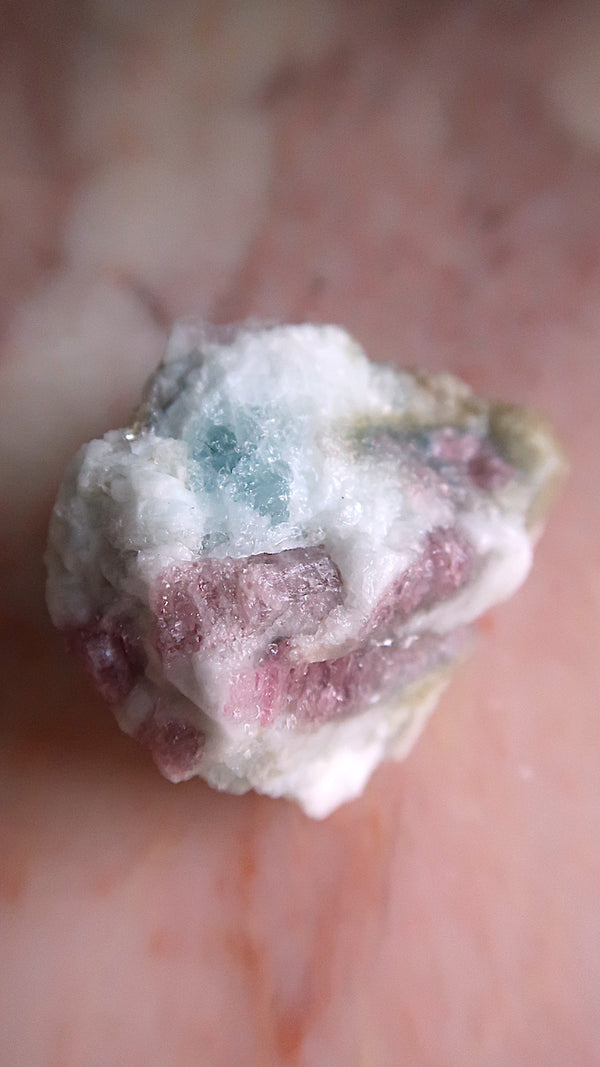 Pink, Blue Green Tourmaline