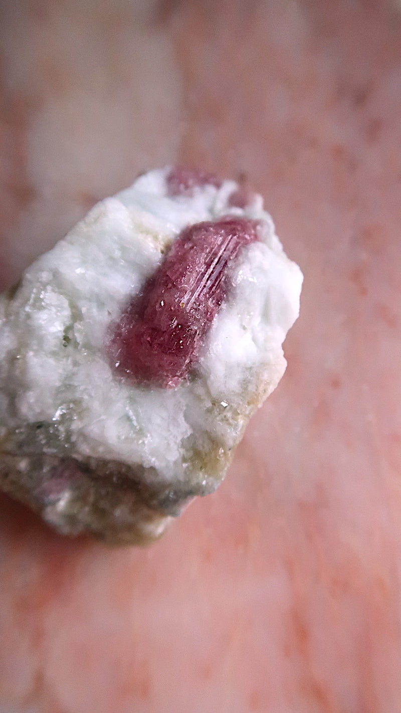 Pink, Blue Green Tourmaline