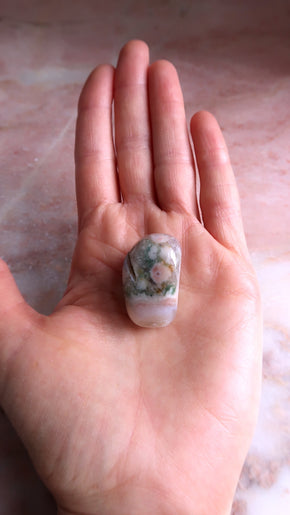 Flower Agate Pocket Stone
