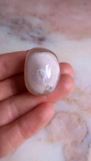 Flower Agate Pocket Stone