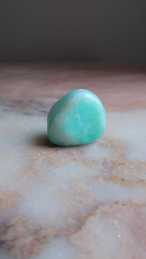Blue Opal Pocket Stone