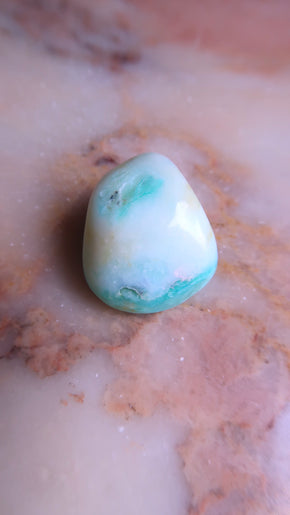 Blue Opal Pocket Stone