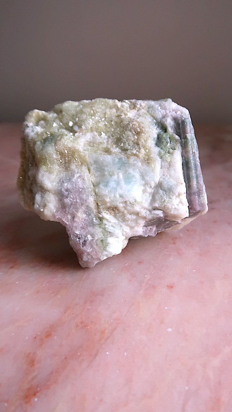 Pink Blue Green Tourmaline