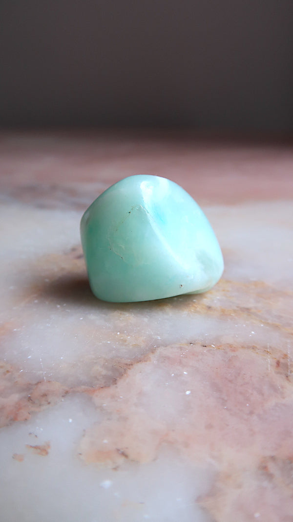 Blue Opal Pocket Stone