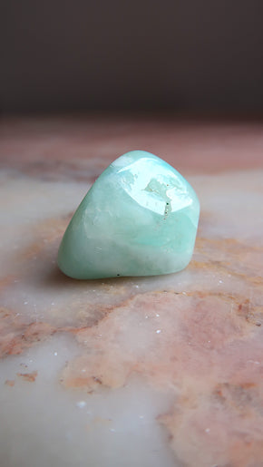 Blue Opal Pocket Stone