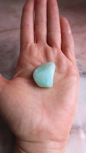 Blue Opal Pocket Stone