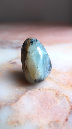 Blue Opal Pocket Stone