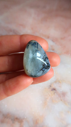 Blue Opal Pocket Stone