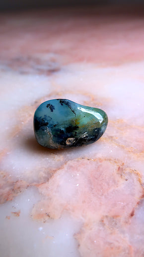 Blue Opal Pocket Stone
