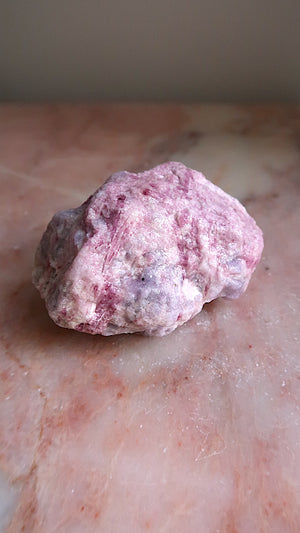 Raw Pink & Lilac Tourmaline