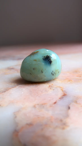 Blue Opal Pocket Stone