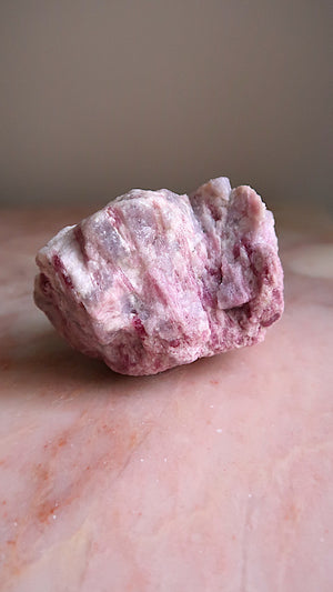 Raw Pink & Lilac Tourmaline