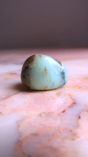 Blue Opal Pocket Stone