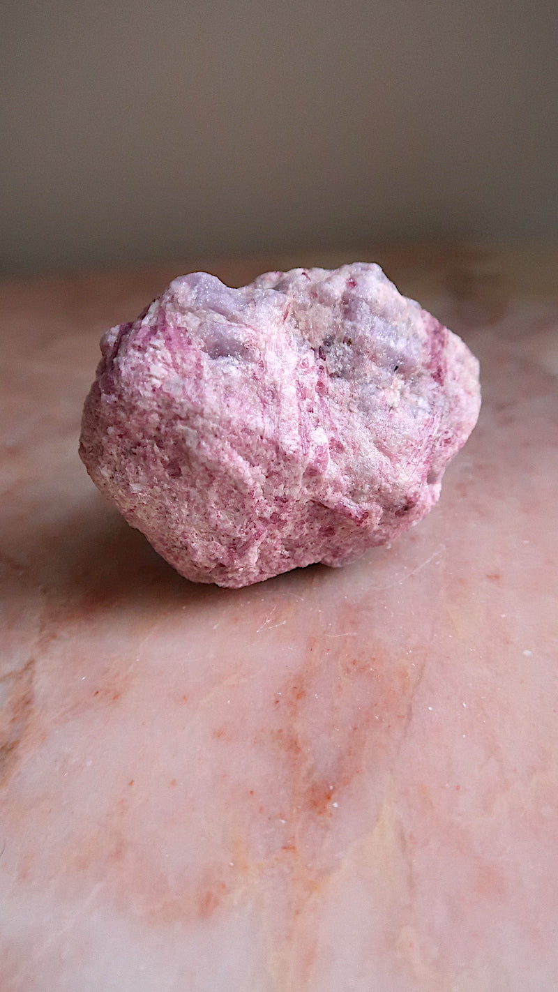 Raw Pink & Lilac Tourmaline