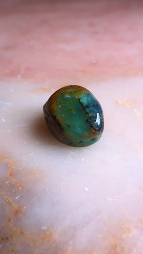 Blue Opal Pocket Stone