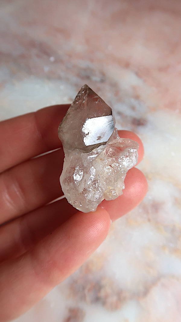 Smokey Elestial Quartz