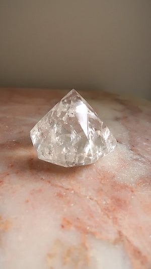 Clear Quartz Star/Diamond