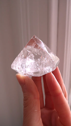 Clear Quartz Star/Diamond