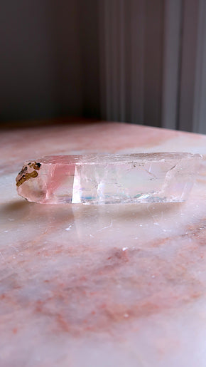 Strawberry Optical Calcite