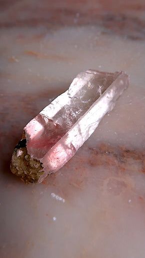 Strawberry Optical Calcite