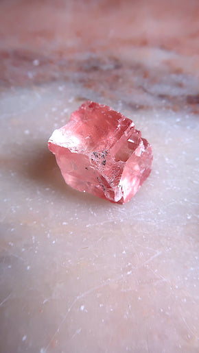 Strawberry Optical Calcite